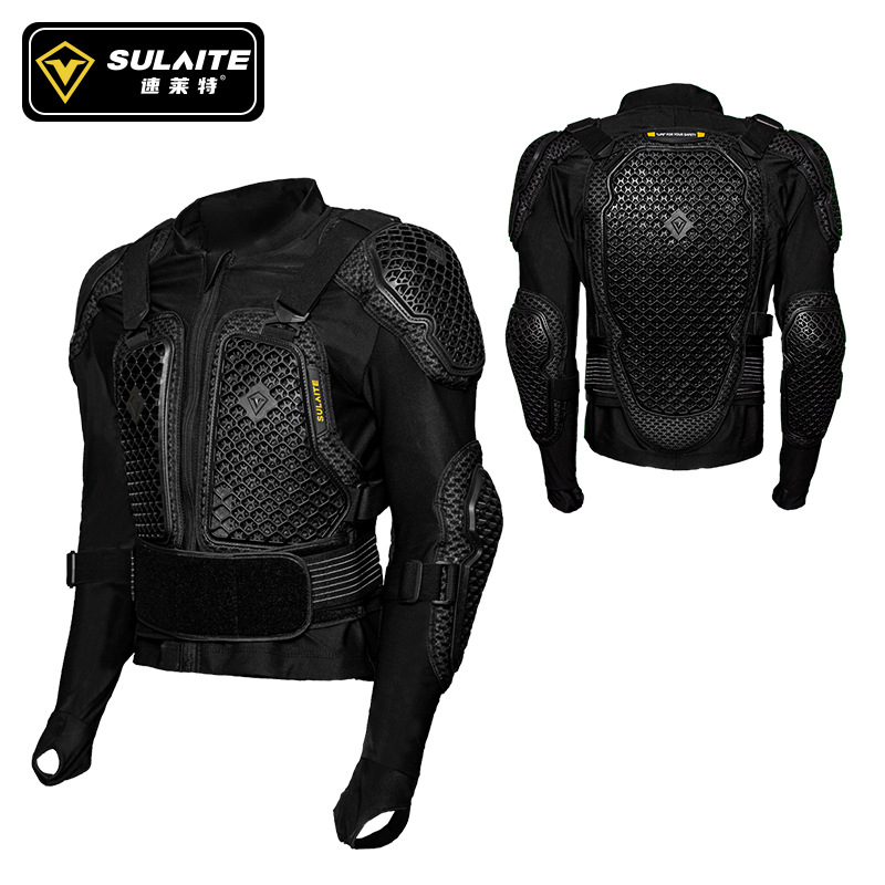 Motorcycle Gear Vest - SULAITE Motorcycle Riding Gear Jacket Men