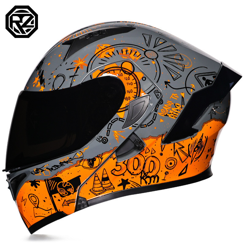 Motorcycle Gear Kids - OrzWomen Helmet Double Sun Gear Men