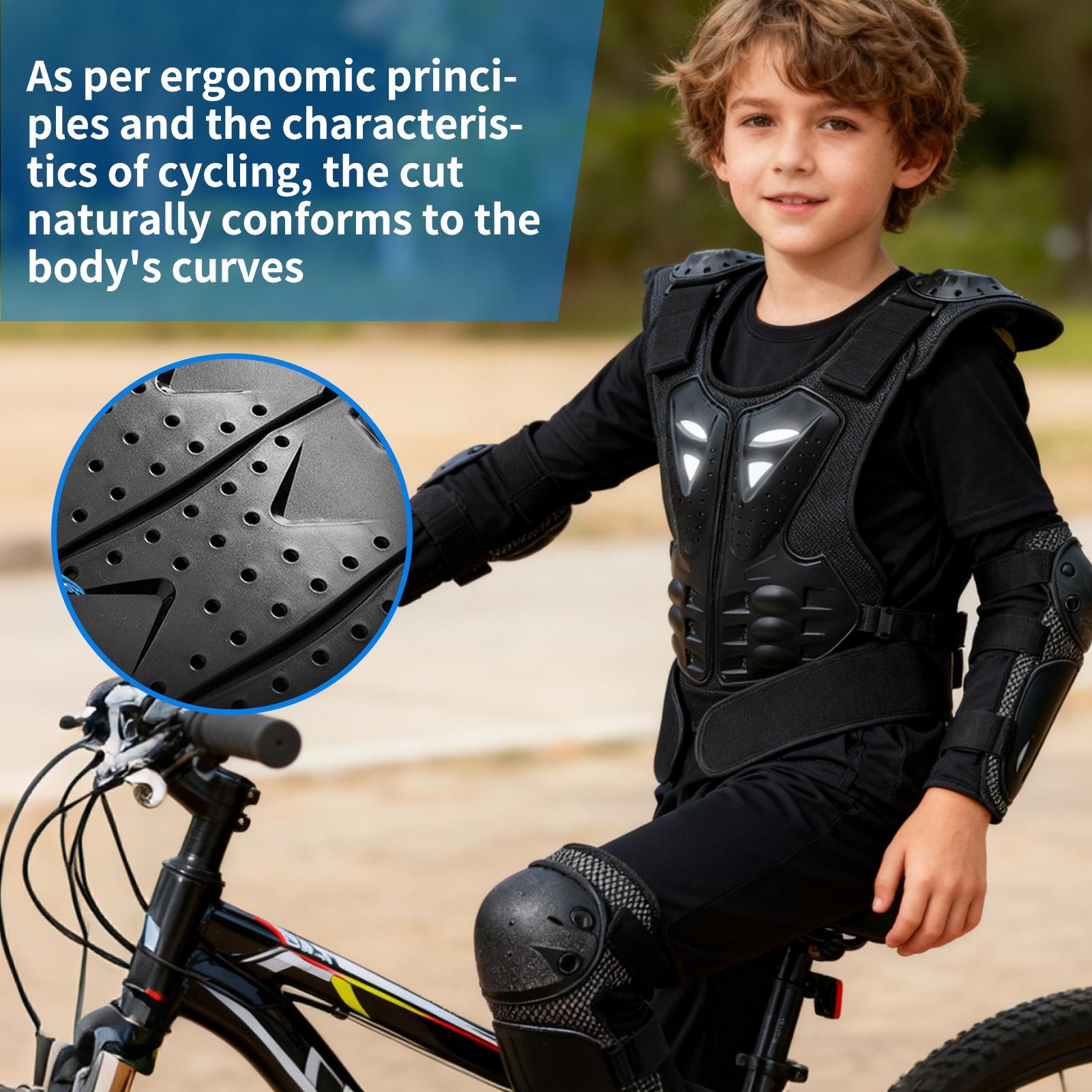 Youth Motocross Gear Chest Pro - Motorcycle Gear Kids recensione e prezzo