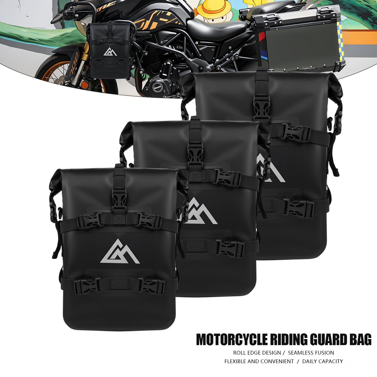 Universal Motorcycle Bumpers B - Motorcycle Gear Backpack recensione e prezzo