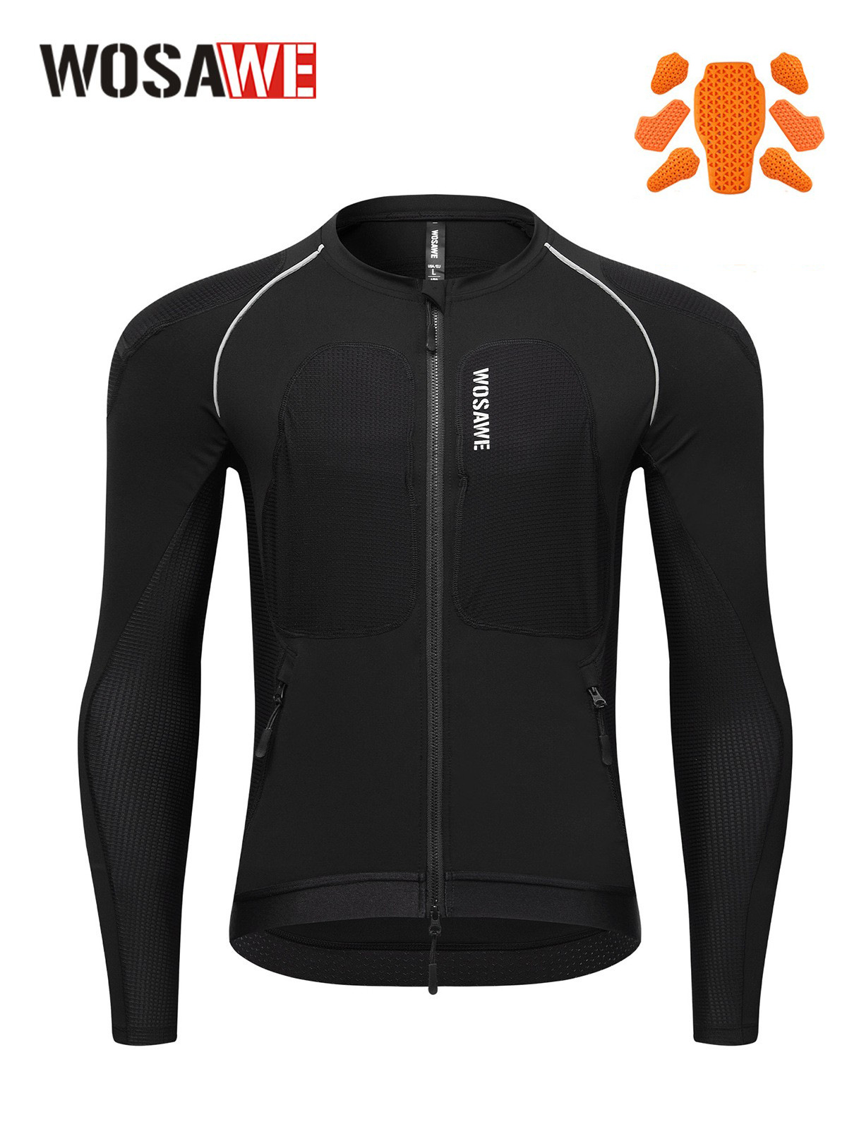 WOSAWE Men Motorcycle Riding J - Motorcycle Gear Vest recensione e prezzo