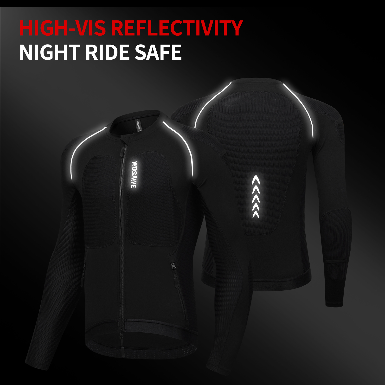 WOSAWE Men Motorcycle Riding J - Motorcycle Gear Vest recensione e prezzo