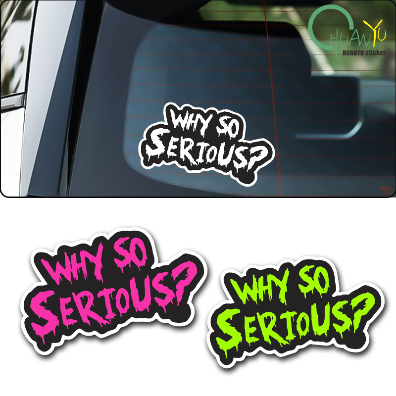 Why So Serious English Funny C - Motorcycle Gear Auto recensione e prezzo