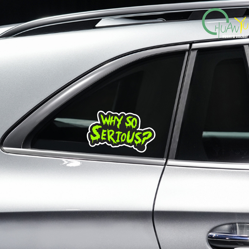 Why So Serious English Funny C - Motorcycle Gear Auto recensione e prezzo