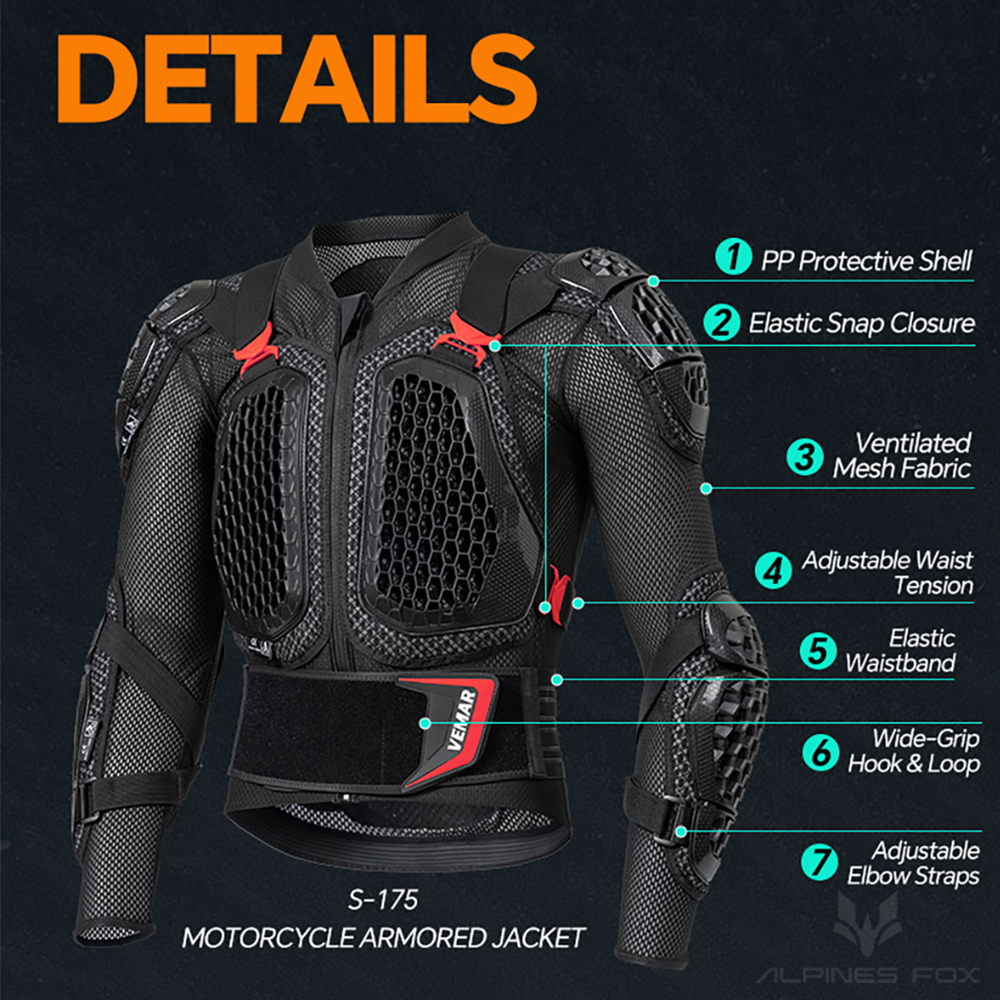 VEMAR 2025 Men New Motorcycle  - Motorcycle Gear Vest recensione e prezzo
