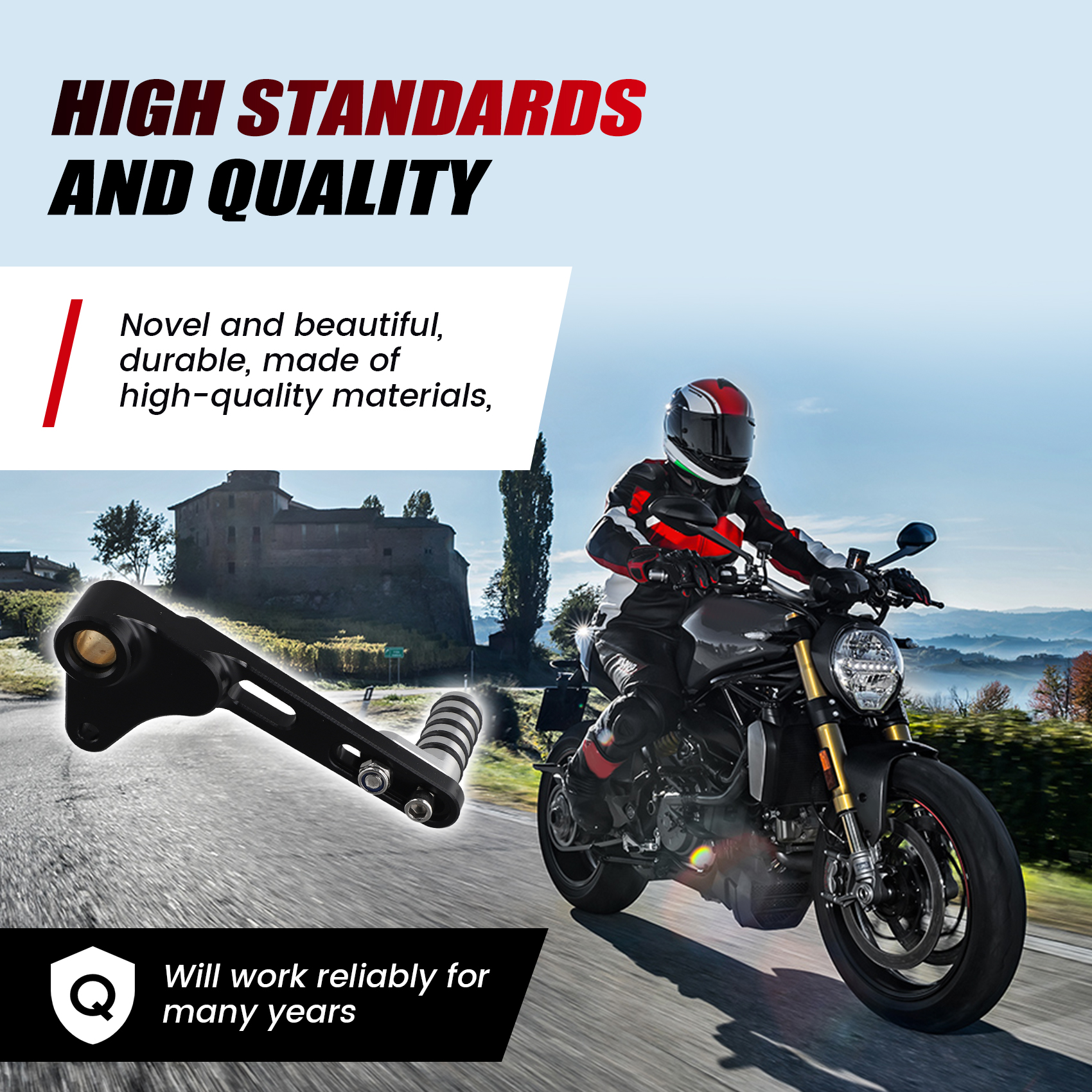 A11M-Motorcycle Adjustable Gea - Motorcycle Gear Shift recensione e prezzo