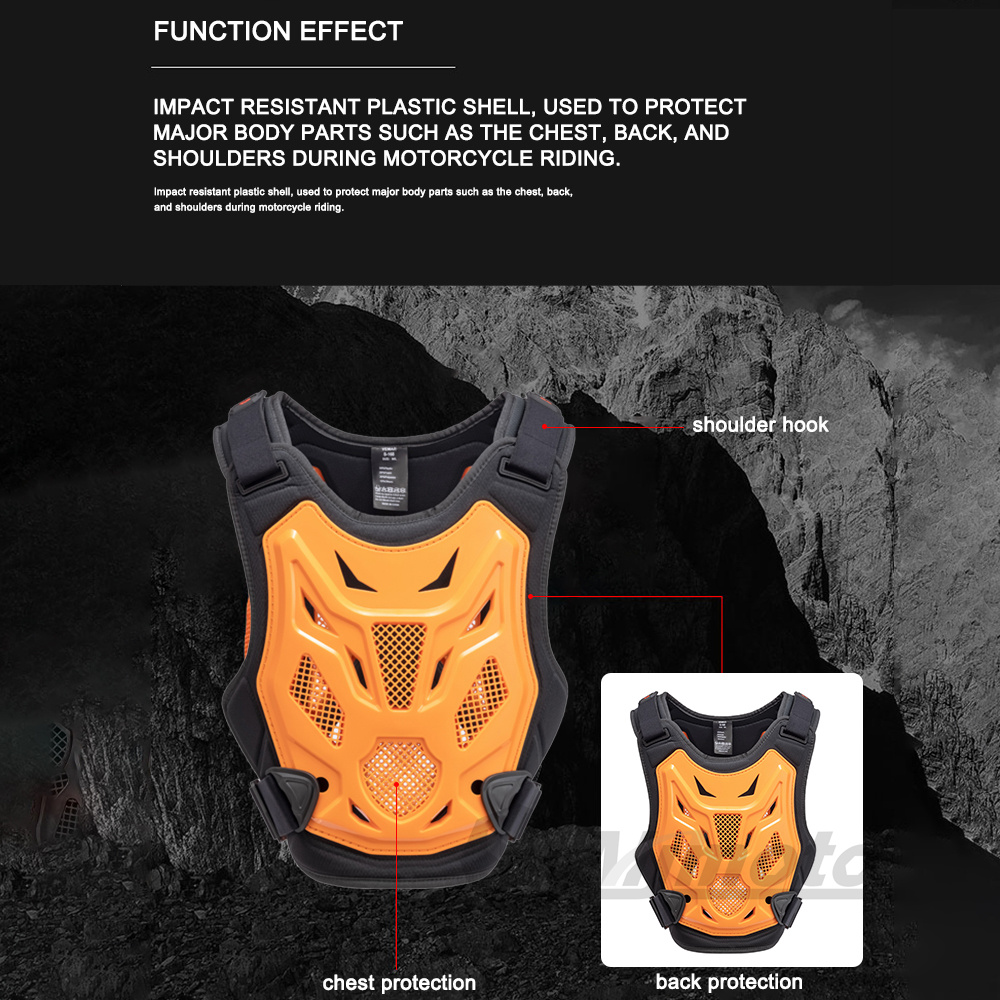 Men's Motorcycle Riding Armor  - Motorcycle Gear Vest recensione e prezzo