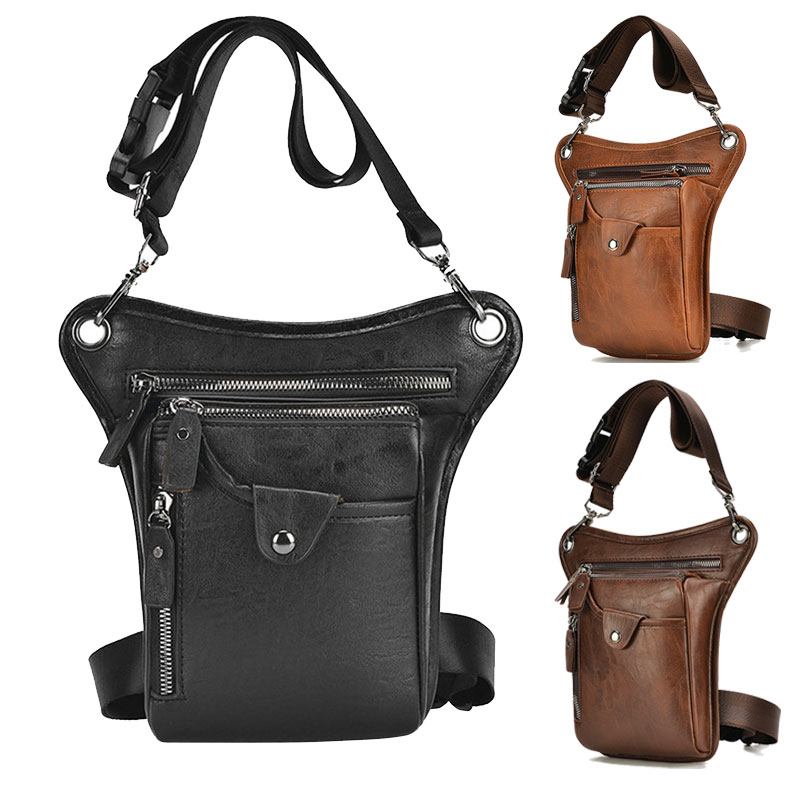 Vintage Men Waist Fanny Pack D - Motorcycle Gear Backpack recensione e prezzo