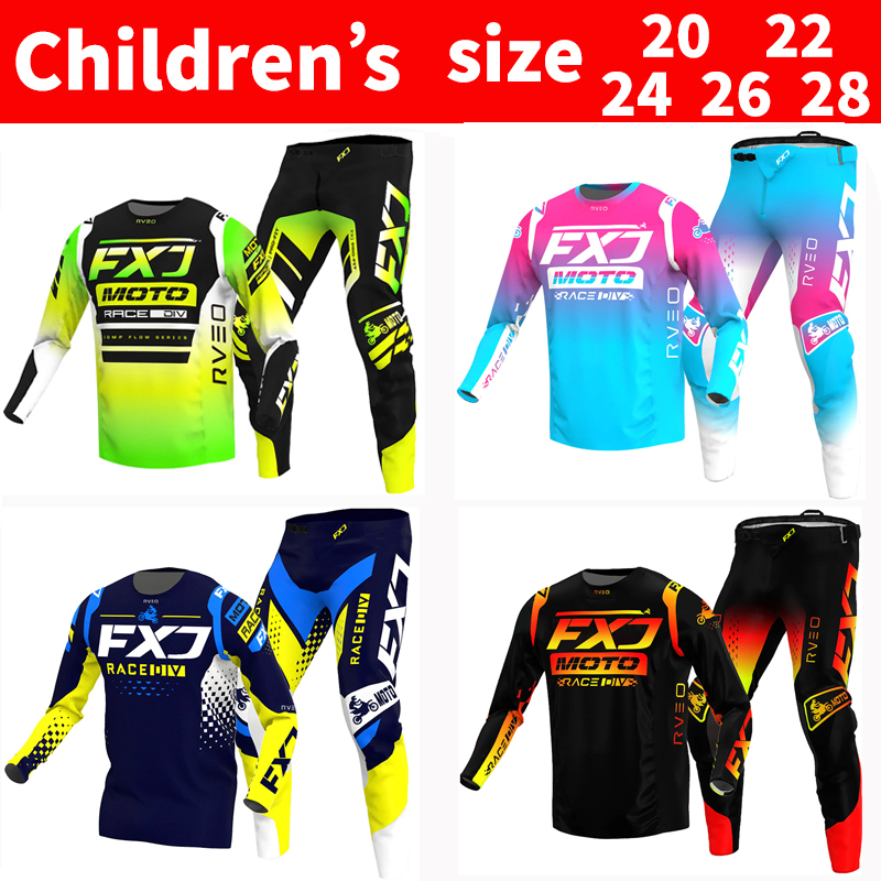 FXJ Motocross Jersey and Pants - Motorcycle Gear Youth recensione e prezzo
