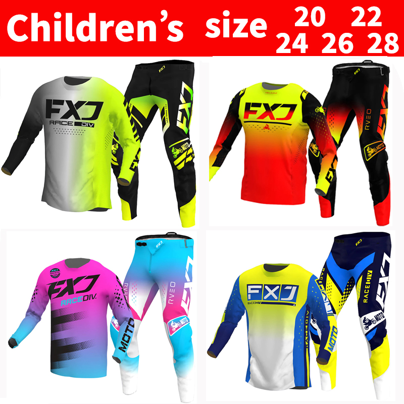 FXJ Motocross Jersey and Pants - Motorcycle Gear Youth recensione e prezzo