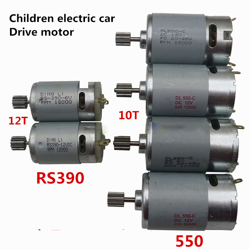 RS 390 550 Driving Motor DC 6V - Motorcycle Gear Kids recensione e prezzo