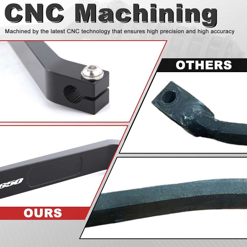 CNC Aluminum Shift lever Motor - Motorcycle Gear Shift recensione e prezzo