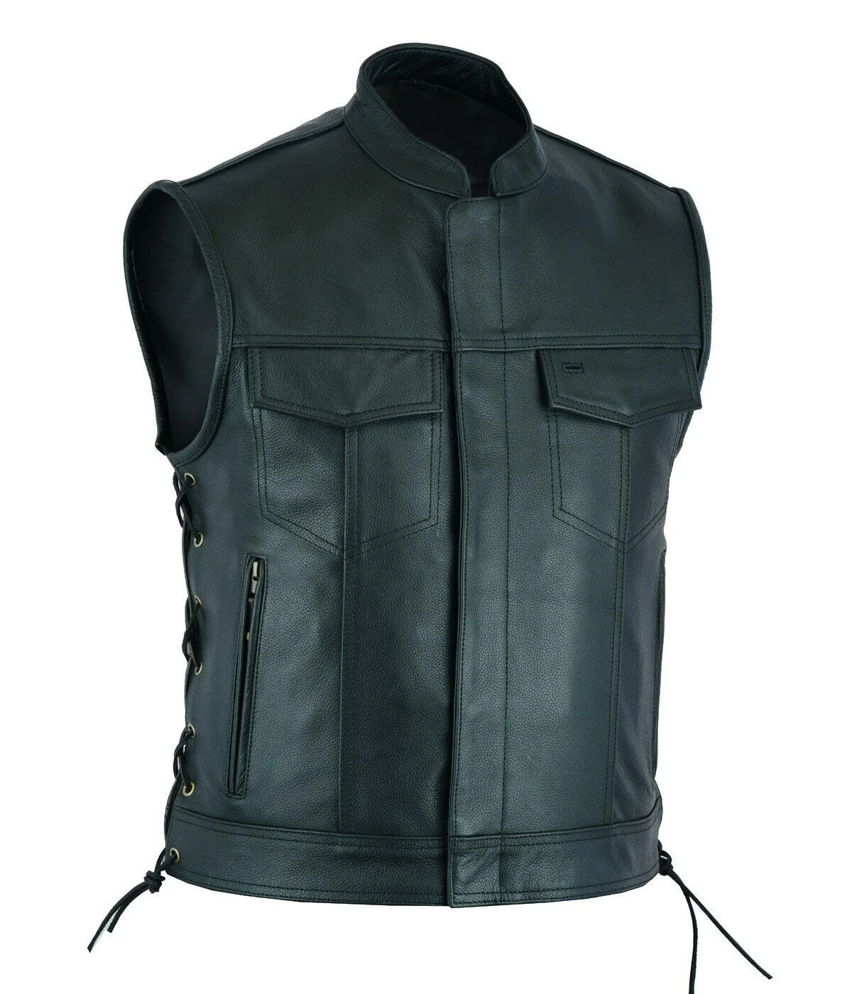 Vest Leather Punk Fashion Casu - Motorcycle Gear Vest recensione e prezzo