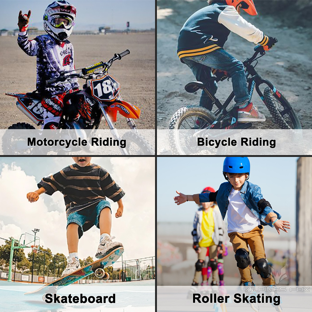 Kids Motorcycle Leg Guards Kne - Motorcycle Gear Kids recensione e prezzo